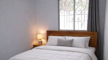 4 slaapkamers, beddengoed