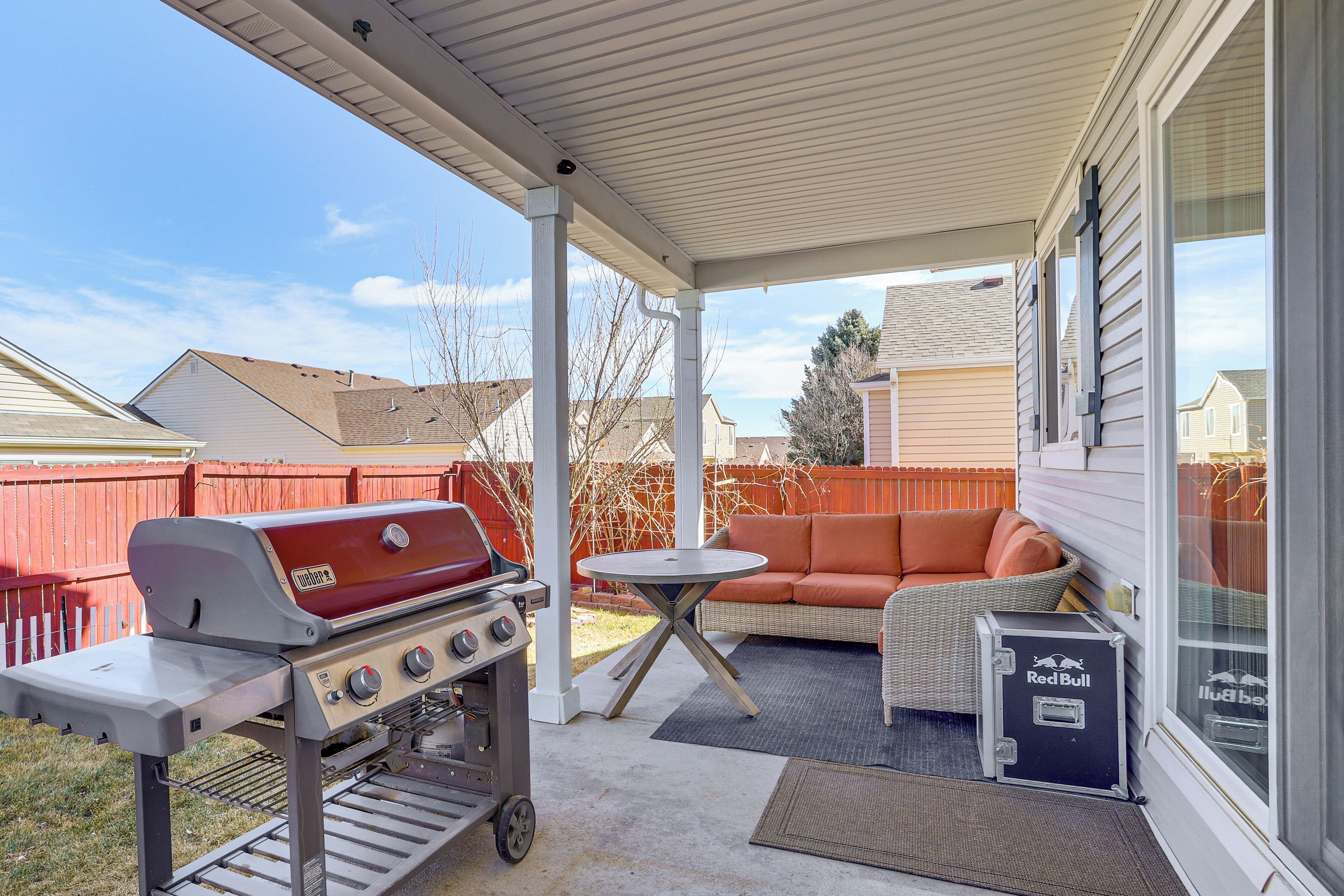 Fachada de la propiedad