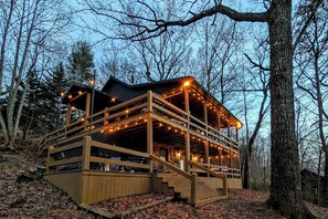 House (2 Bedrooms) | Interior - Hot Tub, Game Room & Projector: Blue Ridge Cabin! (Blue Ridge)