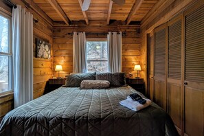 House (2 Bedrooms) | Interior - Hot Tub, Game Room & Projector: Blue Ridge Cabin! (Blue Ridge)