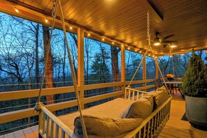 House (2 Bedrooms) | Interior - Hot Tub, Game Room & Projector: Blue Ridge Cabin! (Blue Ridge)