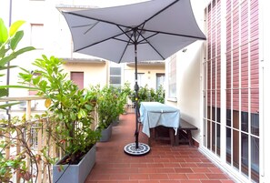 Terrace/patio - 'Studio with Terrace Chagall' with Terrace and Air Conditioning (Lecco)