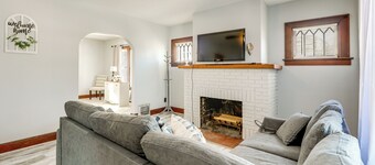 시러큐스 대학교까지 2마일, 조용한 가족 집