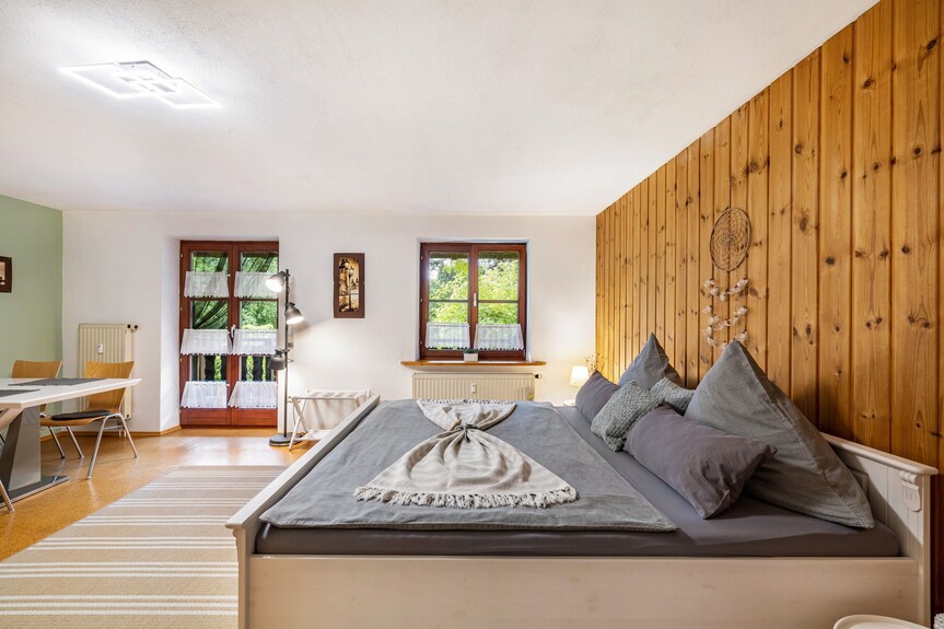 Ruhiges Studio Mit Balkon Ins Grüne Apartment Gardenview - Schongau