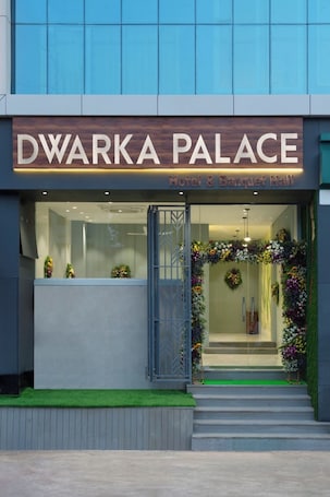 Exterior detail. Dwarka Palace