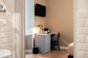 Deluxe-dobbeltværelse - udsigt til gårdsplads | Interiør