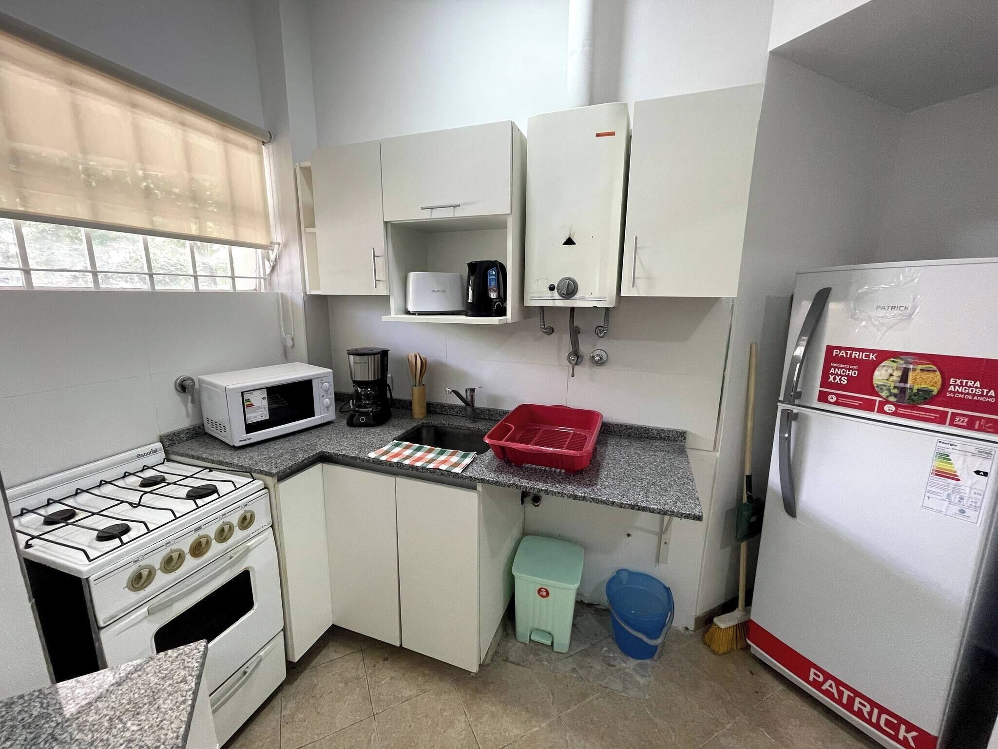 Appartement, 1 chambre, fumeurs, vue ville | Cuisine privée