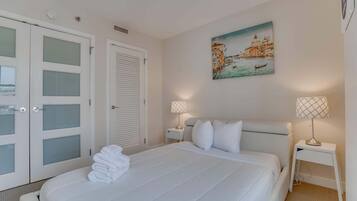 Apartment, 2 Bedrooms | 2 bedrooms, desk, laptop workspace, iron/ironing board