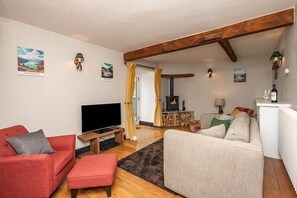 TV, fireplace - Shepherd Yeat End, Crook (Crook)