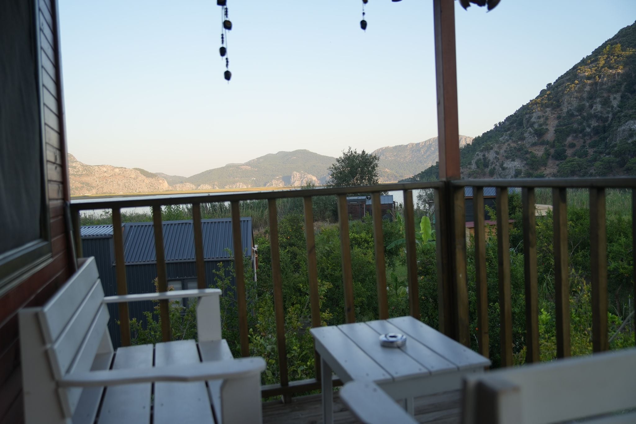 Comfort appartement, uitzicht op meer | Terrein van de accommodatie