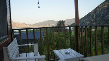 Comfort appartement, uitzicht op meer | Terrein van de accommodatie