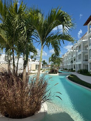 Pool - Poniente 201 – Tropical Garden Apartment with Pools near Dominicus Beach (Dominicus)