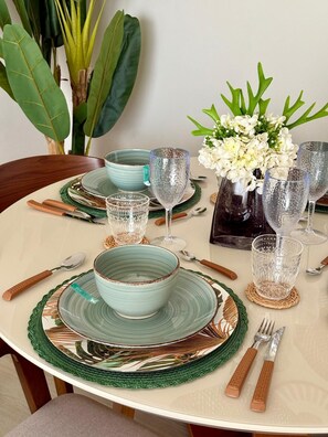 Dining - Poniente 201 – Tropical Garden Apartment with Pools near Dominicus Beach (Dominicus)