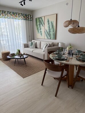 Dining - Poniente 201 – Tropical Garden Apartment with Pools near Dominicus Beach (Dominicus)