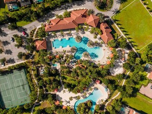 Pool - 5BR Home with Pool & Resort Amenities Near Disney (Davenport)
