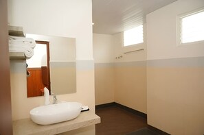 Premium Room | Bathroom | Shower, towels, toilet paper - Hotel Orcella (Tirupati)