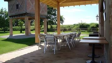 Opções para refeição ao ar livre