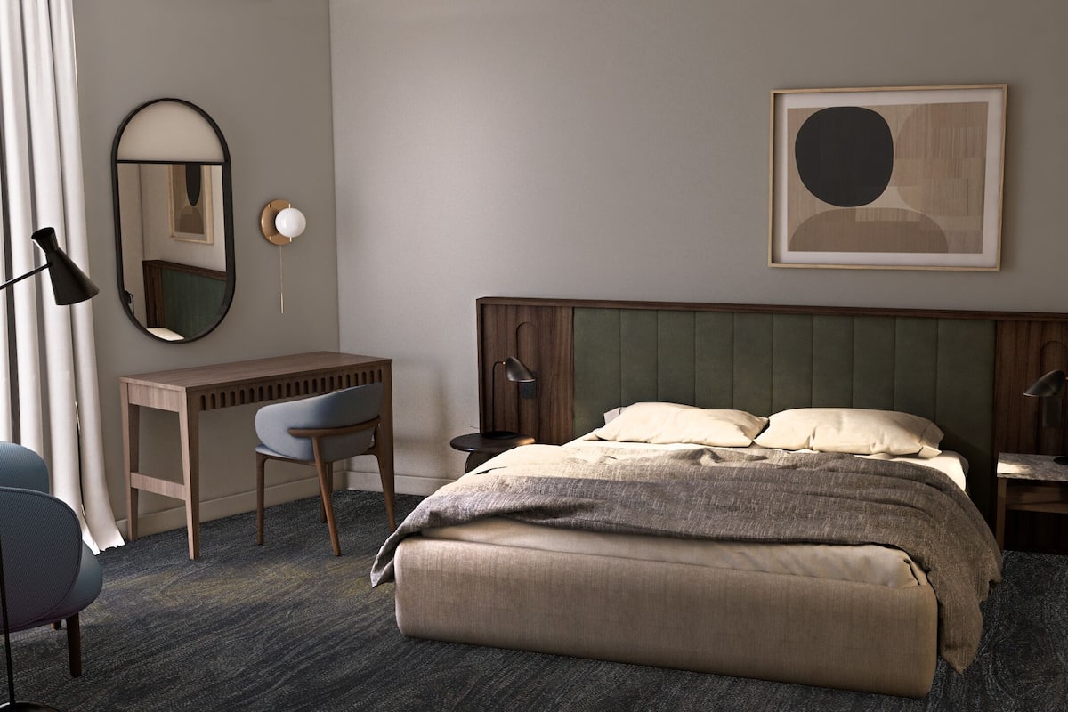 Standard Double or Twin Room | In-room safe, blackout curtains, soundproofing, iron/ironing board