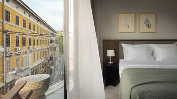 Superior Double or Twin Room, Balcony, City View