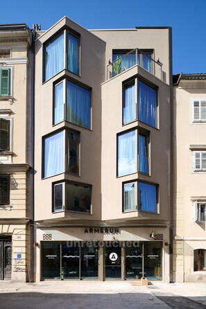 Façade de l’hébergement 