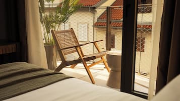 Superior Double or Twin Room, Balcony, City View | Terrace/patio