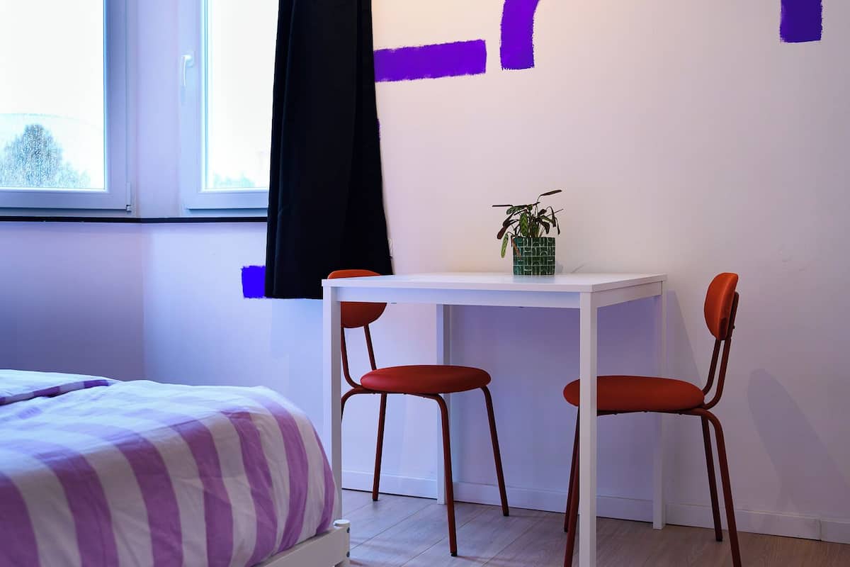 Double Room, Private Bathroom, City View