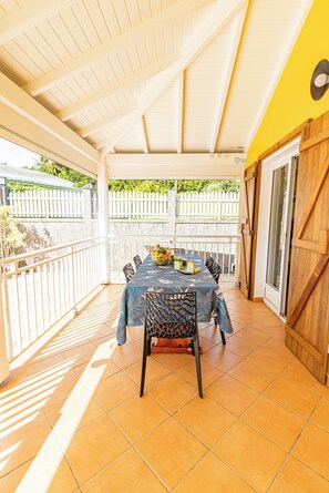 Opções para refeição ao ar livre