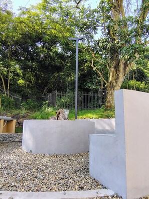 Enceinte de l’hébergement