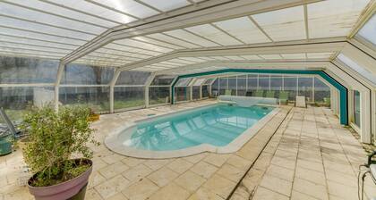 Country House “Logis Belledonne - Group” with Mountain View, Shared Pool & Wi-Fi