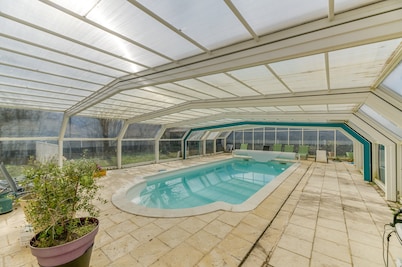 Country House “Logis Belledonne - Group” with Mountain View, Shared Pool & Wi-Fi