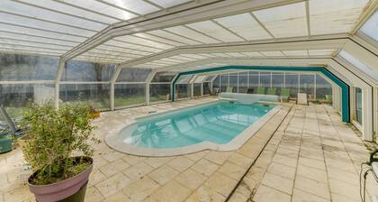 Country House “Logis Belledonne - Group” with Mountain View, Shared Pool & Wi-Fi