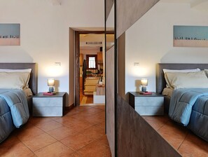 2 chambres, fer et planche à repasser, Wi-Fi, literie fournie