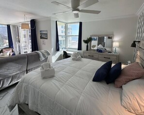1 chambre, bureau, Wi-Fi, draps fournis