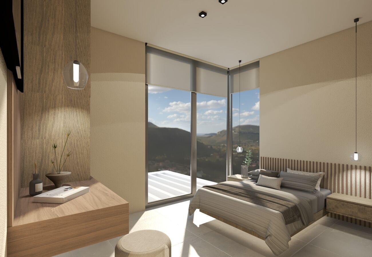 Panoramic Sea View Family Maisonette with Outdoor Hot Tub