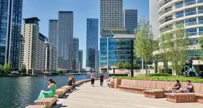 Stunning Cosy in Canary Wharf Pool Gym&Steam Room