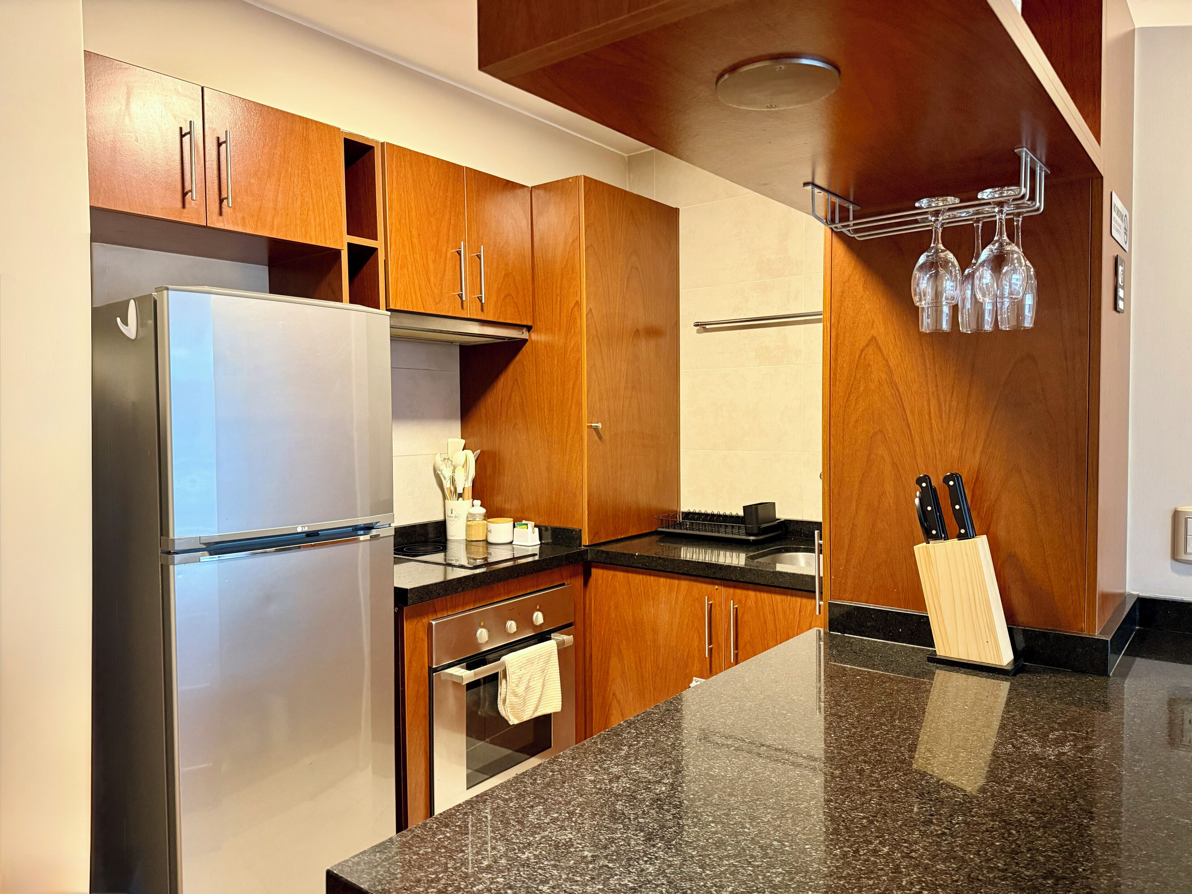 Basic Apartment, Balcony | Private kitchen