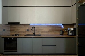Fridge, microwave, oven, stovetop - Sea View-Adriatic Panorama by TOK (Durrës)