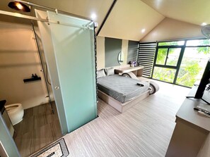 Apartamento luxo | Escrivaninha, Wi-Fi de cortesia