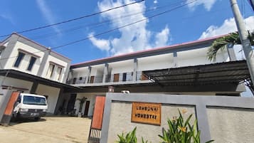 Façade de l’hébergement