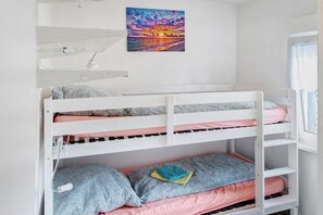 2 chambres, draps fournis