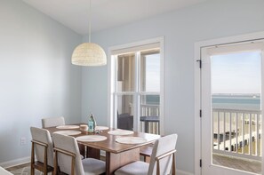 Dining - Ocean Club N303, Soundfront Condo in Indian Beach! (Indian Beach)