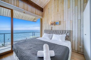 2 bedrooms, iron/ironing board, WiFi, bed sheets - Bluelight Concón- Sea View w/ Wifi (Concón)