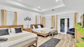 5 bedrooms, iron/ironing board, free WiFi
