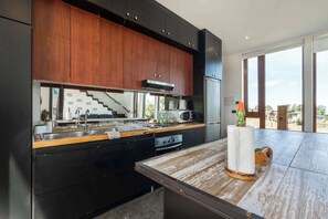 Private kitchen - Ladera Loft  3D 2B - Vistas Hermosas (Cautín Province)