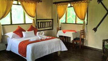 1 bedroom, internet, bed sheets