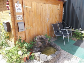 Enceinte de l’hébergement