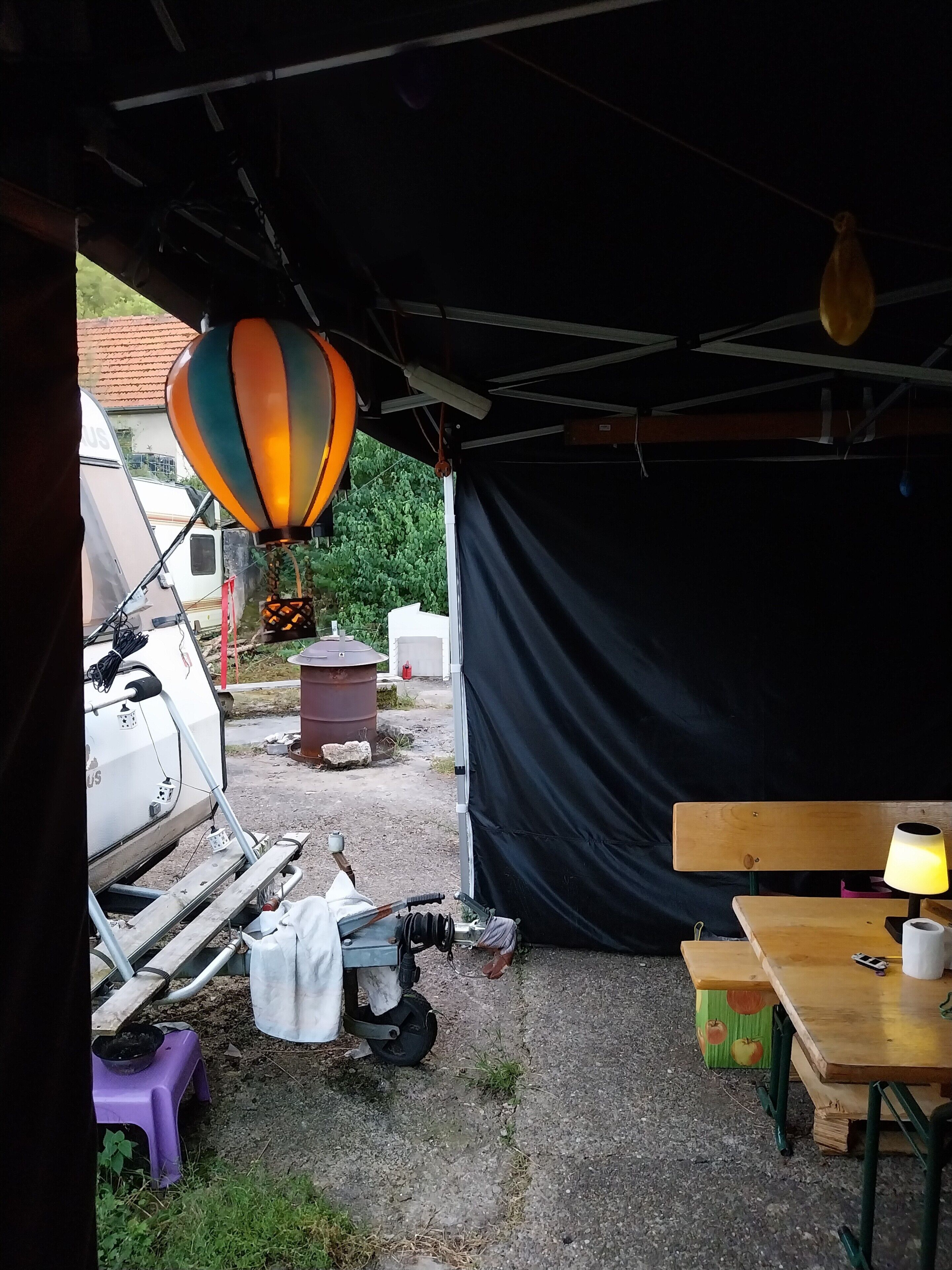 Udendørs spisemuligheder