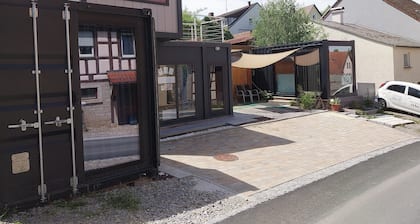Ferienhaus 'Radapart am Herrgottsbach' mit Gemeinschaftsterrasse, WLAN und Klimaanlage
