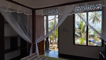 Double Room, Balcony, Beach View