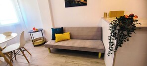 Apartment, 1 Bedroom, Smoking, City View | Living room - Sun and Beach in La Mata (Torrevieja)